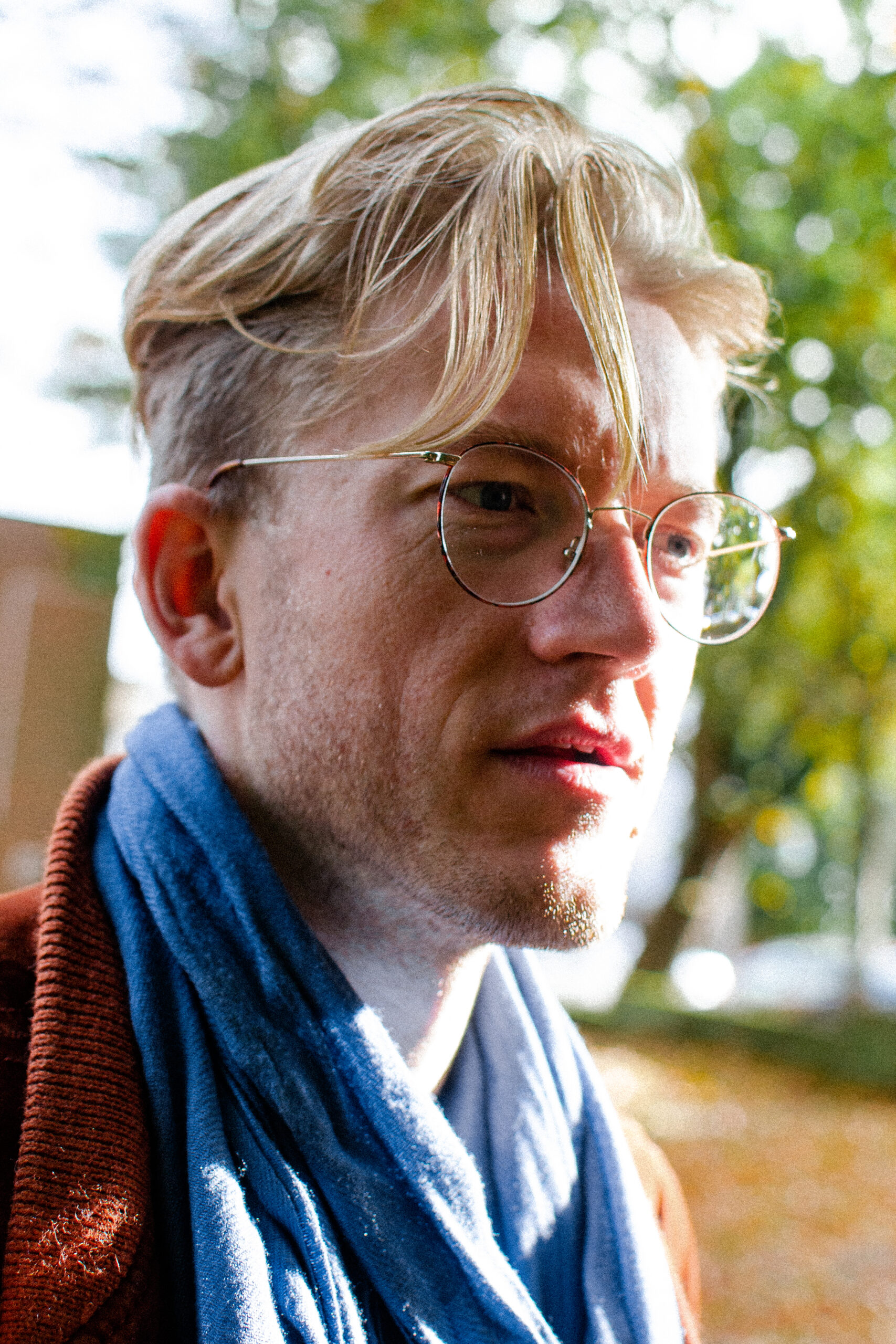 A portrait of Robin in 2020